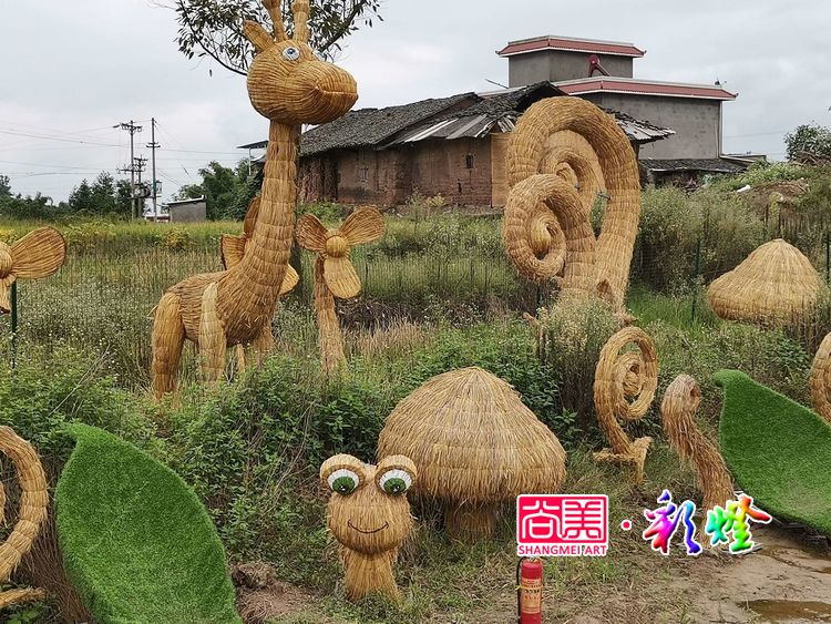 稻草草雕藝術(shù)的特點(diǎn)、工藝和適用場景